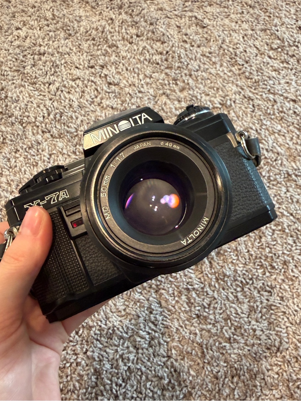 Minolta X-7A 35mm Film Camera